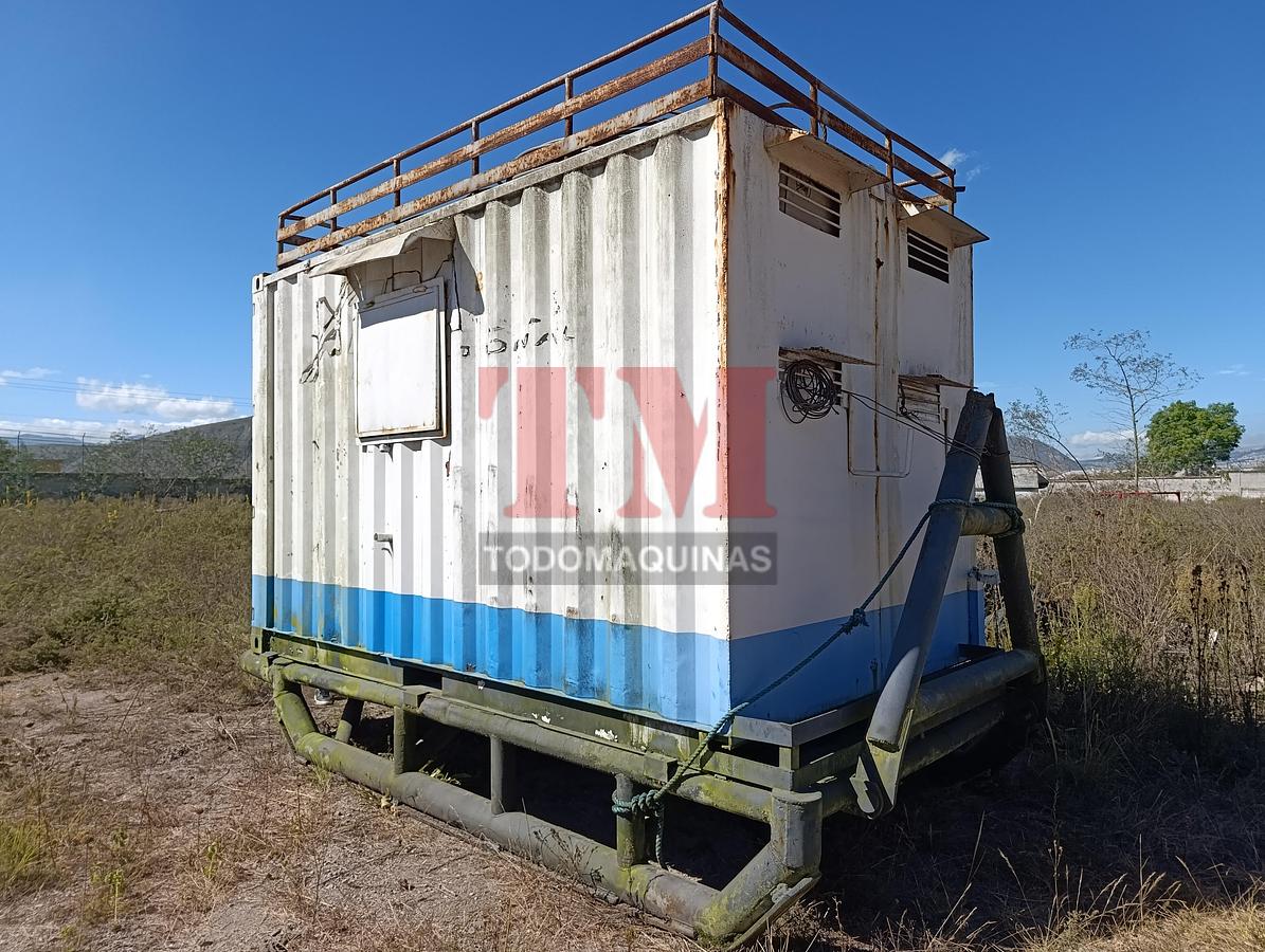 Usado CM-001 | CONTENEDOR INDUSTRIAL 16 PIES SOBRE SKID