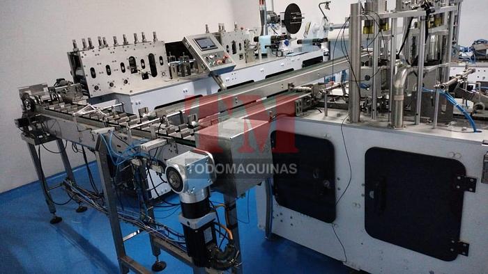 Usado Equipo integrado para la producción de mascarillas