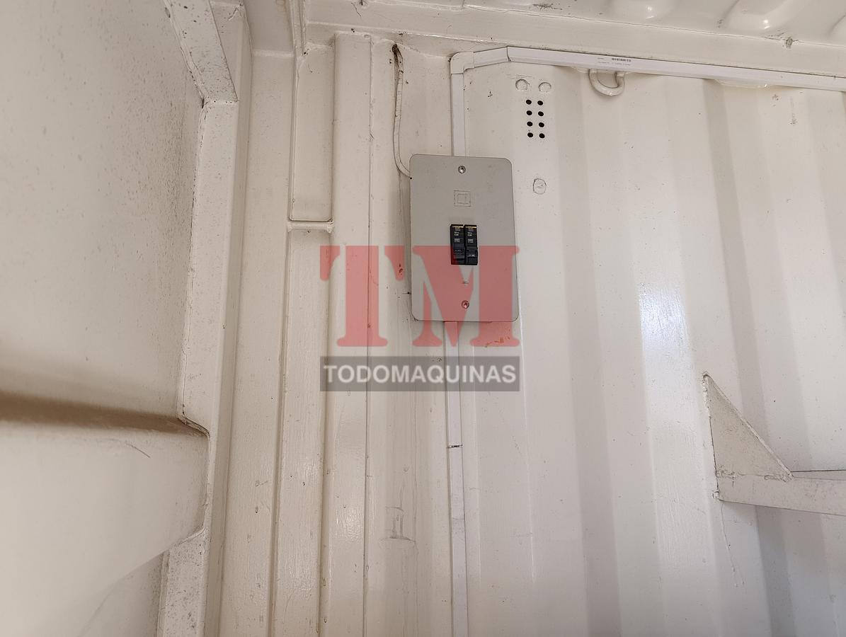 Usado CM-001 | CONTENEDOR INDUSTRIAL 16 PIES SOBRE SKID