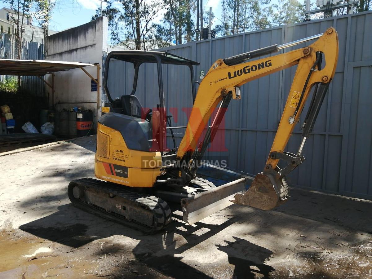 Usado MINIEXCAVADORA LIUGONG 9027F 2022 – SOLO 364 HORAS – SEMINUEVA