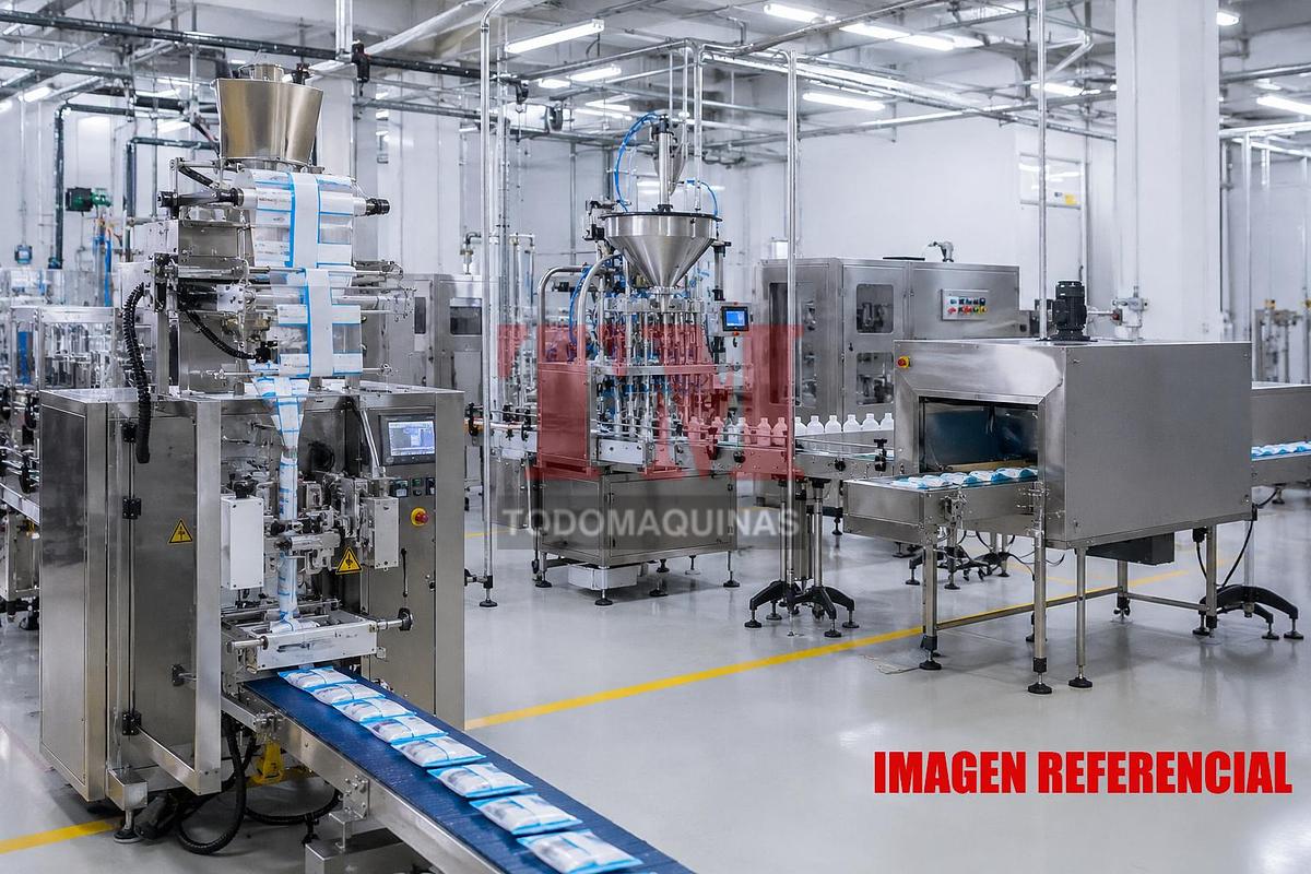 Usado LÍNEA DE EMPAQUE Y ENVASADO INDUSTRIAL – AUTOMATIZA TU PRODUCCIÓN