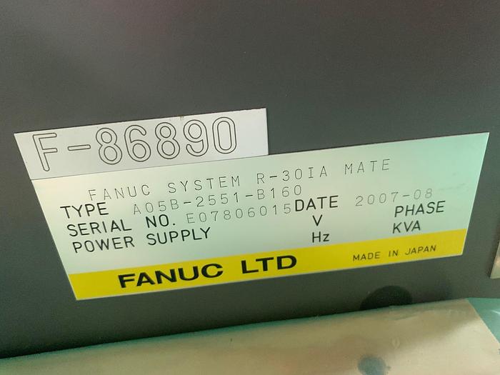 Used 2007 FANUC LR MATE 200iC