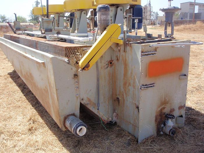 Used Flotation Cell, Bank of Four, Wemco, Size 66 Standard #C740612