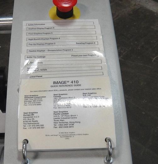 Used Seal Image 410 Laminator