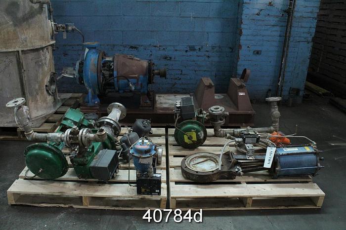 Used Goulds 3500 MC Pump and Bleach Tower System #40784