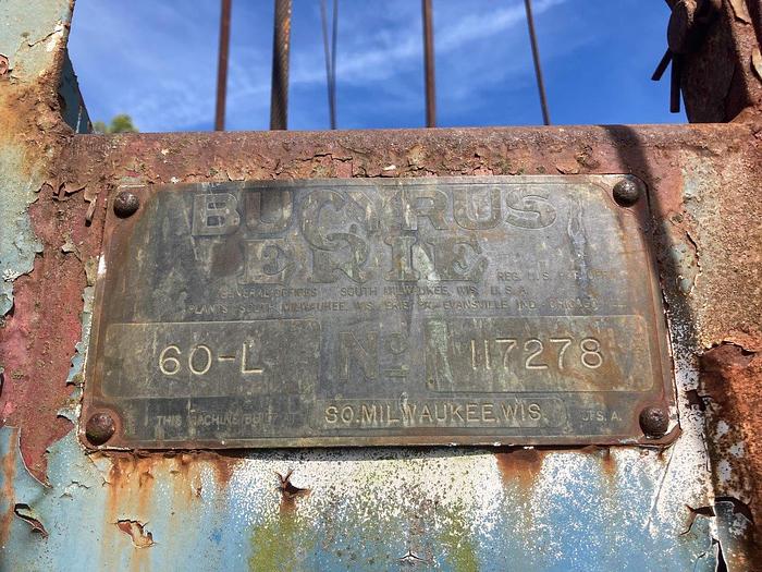 Used Bucyrus Erie 60L Cable Tool Well Rig