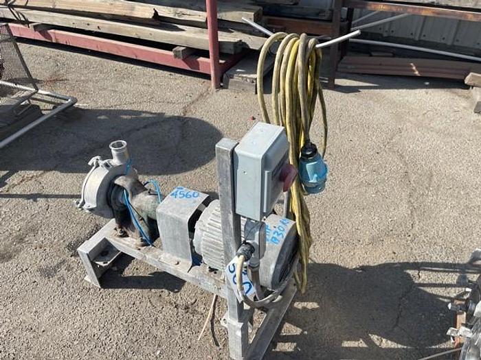 Used 8 HP 2" x 3" Centrifugal Pump
