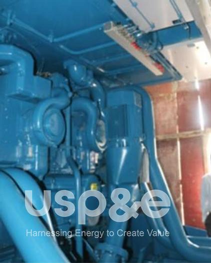 Used 5.3 MW 2007 New Wartsila W12V32 HFO Generator Sets