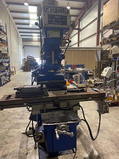 Used 1998 Swiftcut UK EL 3VS Turret Milling Machine