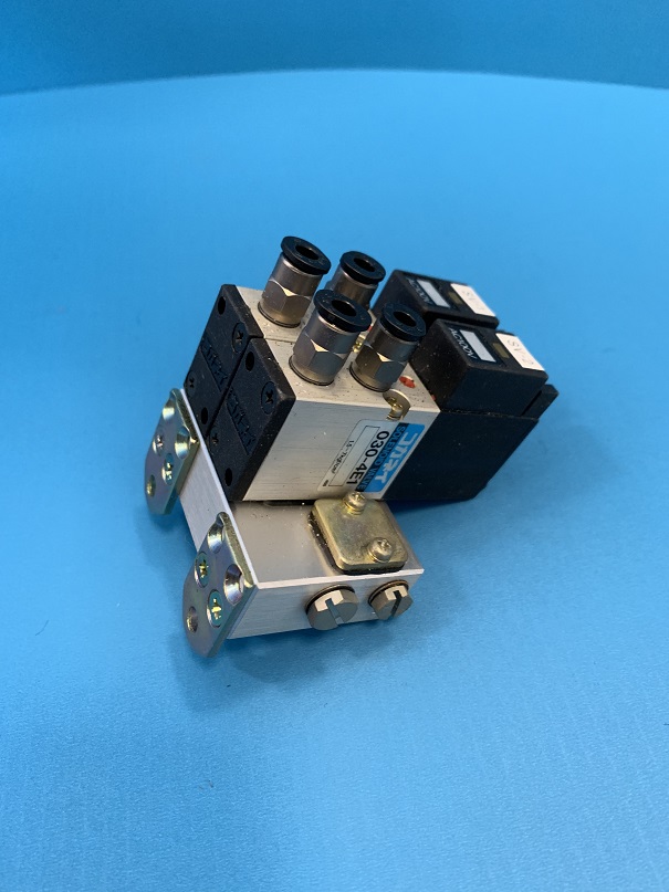 Used Koganei Bank of Solenoid Valves 030-4E1