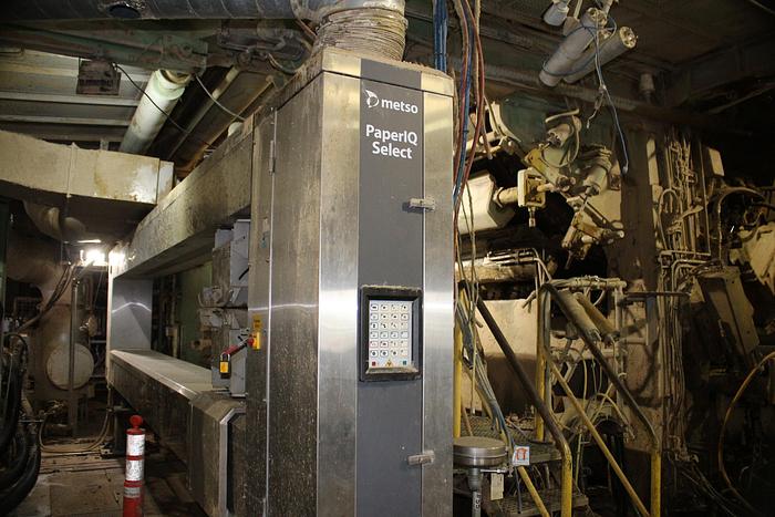Used 104" Trim Voith Yankee Crescent Former Tissue Machine, 80 MTD Production #42112