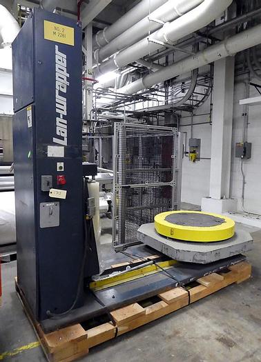 Used LANTECH LAN-WRAPPER STRETCH WRAPPER W/ 48" x 48" PLATFORM