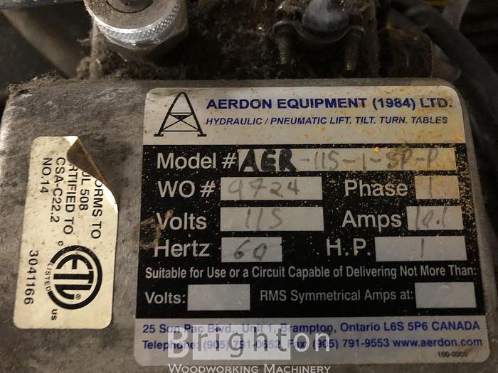 Used -------- 2000lb  Used Scissor Lift Table