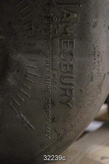 Used Neles Jamesbury ST-600 MOD C 8" Ball Control Valve #32239