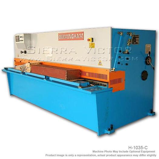 BIRMINGHAM Hydraulic Swing Beam Type Shear H-1045-C