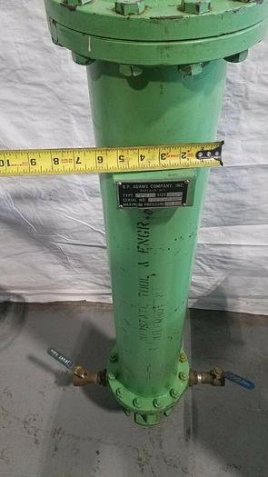 Used RP Adams Liquid Filter Type WJR Size 2A