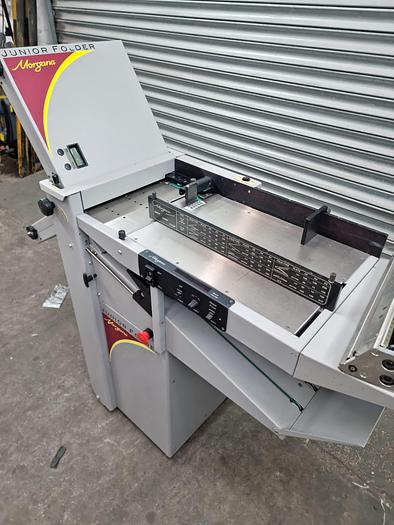 Used Morgana Junior Paper folding machine