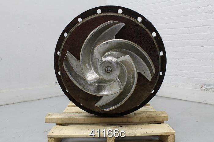 Used Goulds 3175 M Pump Power End, 4-Vane 17.5" Impeller #41166