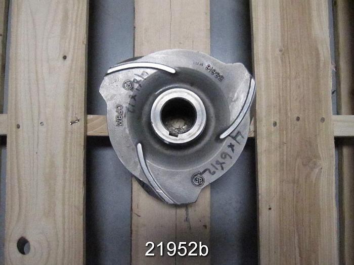 Used Goulds 3175 Impeller, 9.5", 3-Vane, Casting No.: 58616 (For 4x6x12 Pump) #21952