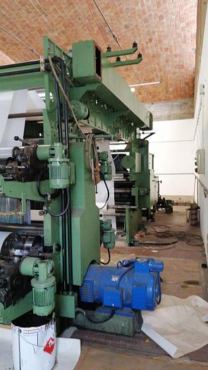 Used Manzoni 4 col flexo + sheeter (from reel to reel or sheets)
