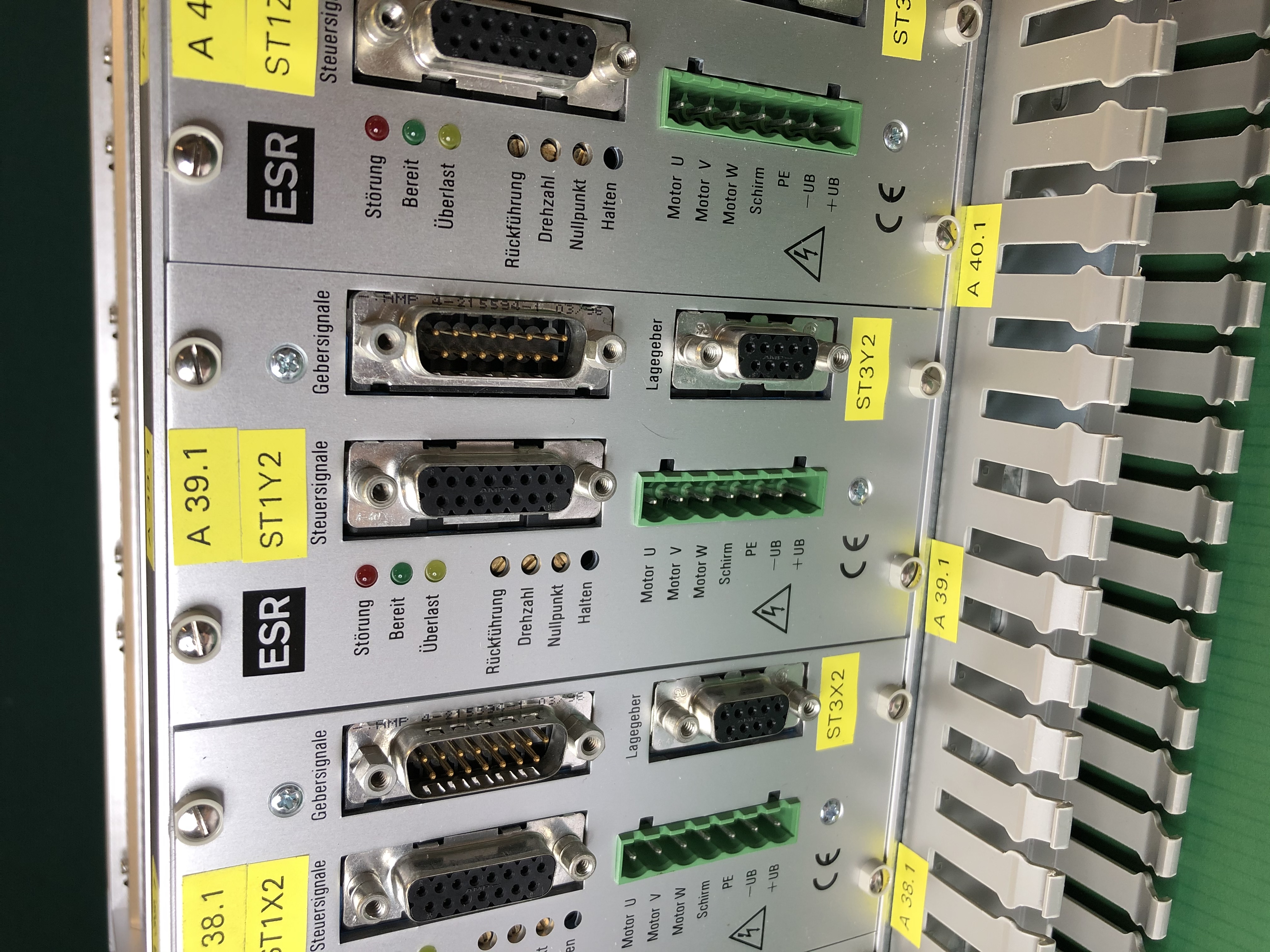 Used ESR POLLMEIER 9135 MODULE RACK WITH MODULES