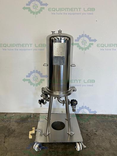 Used Begerow  Beco-Integra Stainless Steel Filter Housing w/ Valves, 12" SS Housing