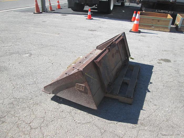 Used 67'' Caterpillar Skid Steer Bucket