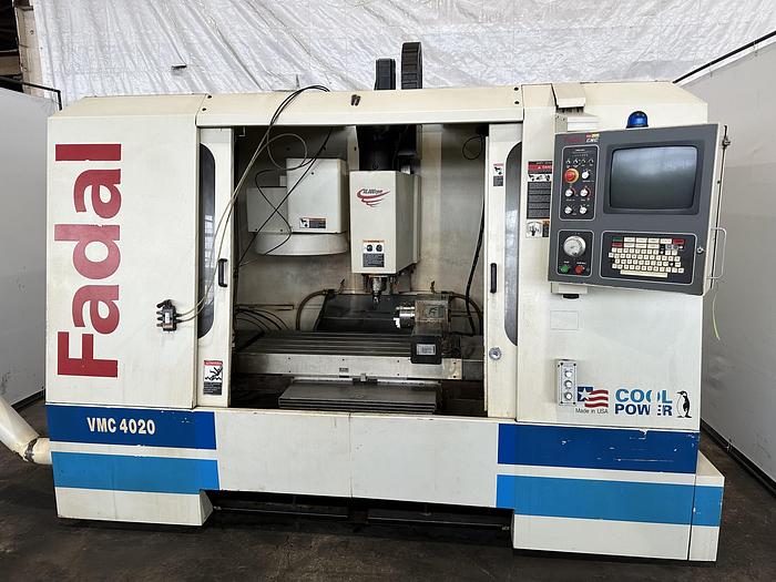 Used 2000 Fadal 4020 Vertical Machining Center - 4th Axis