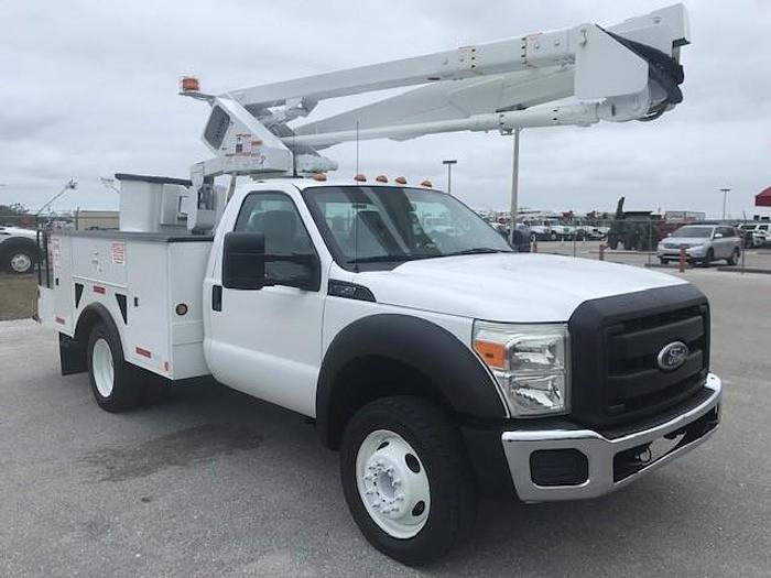 Used 2011 Ford F550 Terex/HiRanger LT40 45ft Bucket Truck