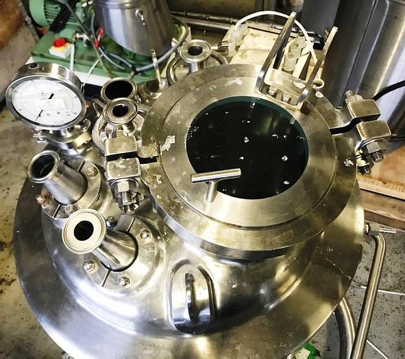 Used Process tank with 100 liter volume