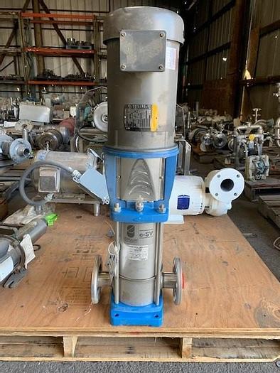 Used Goulds Vertical Multi Stage Pump