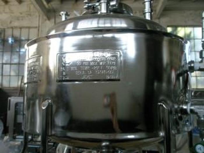 Used Reactor, 3.5 Gallon, 316 S/st, Jkt, Alloy, 115 PSI, #S735026
