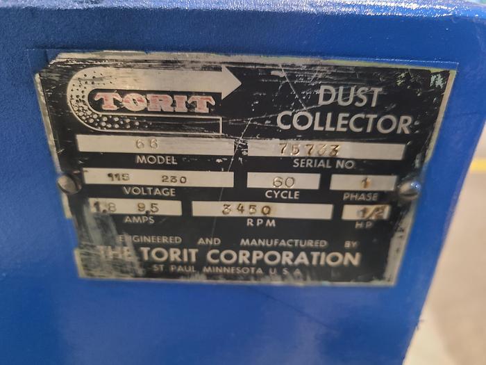 Used Torit Half Horse Power Dust Collector