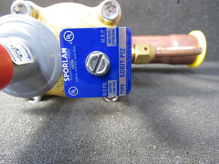 Sporlan Evaporator Pressure Regulating Valve (S)ORIT-PI2 -0/100 400PSIG