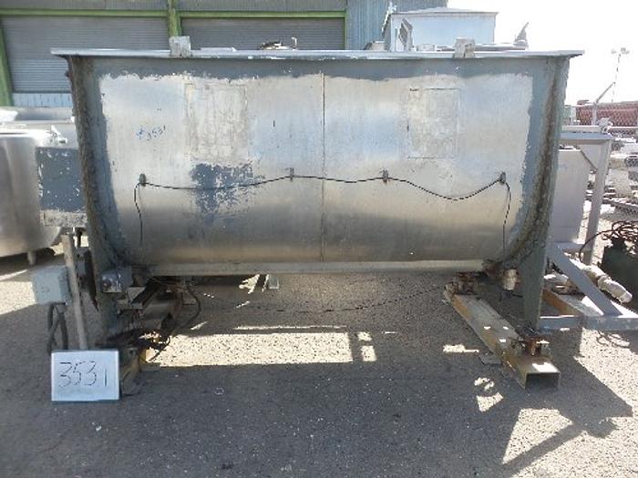 100 Cu. Ft. Stainless Steel Paddle Blender/Mixer