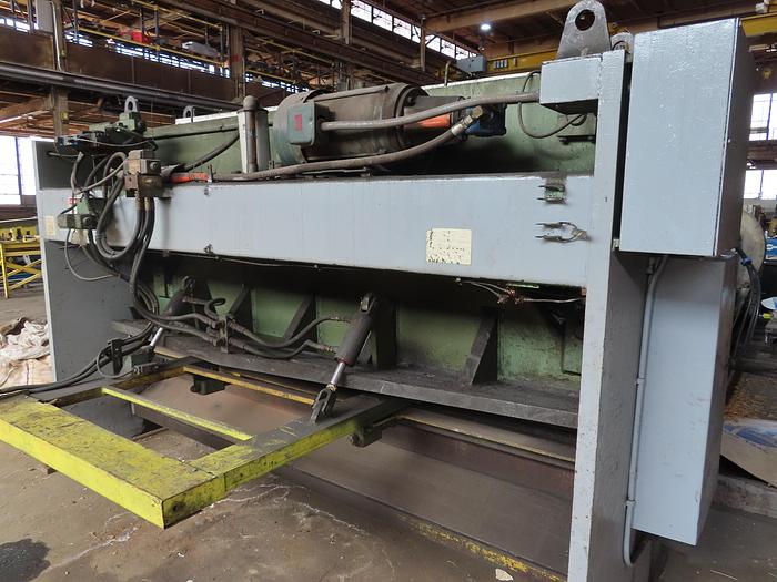 Used Betenbender 10' x 1/2" Hydraulic Shear   Model: 1012