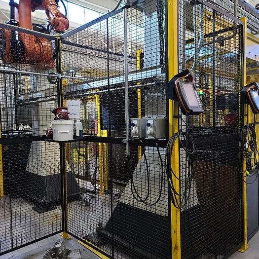 Used KUKA KR60 JET GANTRY ROBOT SYSTEM WITH KRC4 CONTROLLER