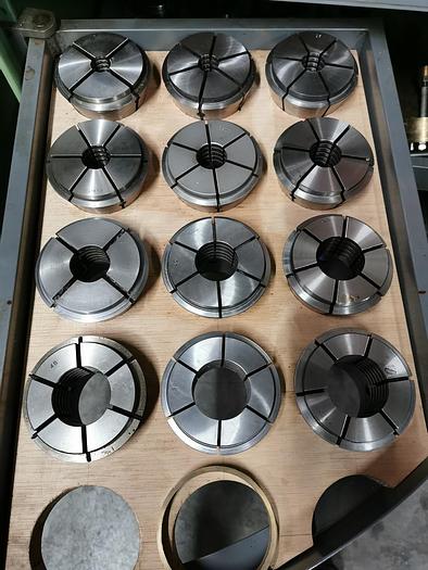 Gebraucht 1 Satz Druckspannzangen 193 E für CNC Drehmaschine