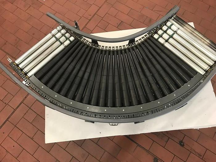Gebraucht KNAPP Rollenbahnkurve Kurvenförderer 90 Grad