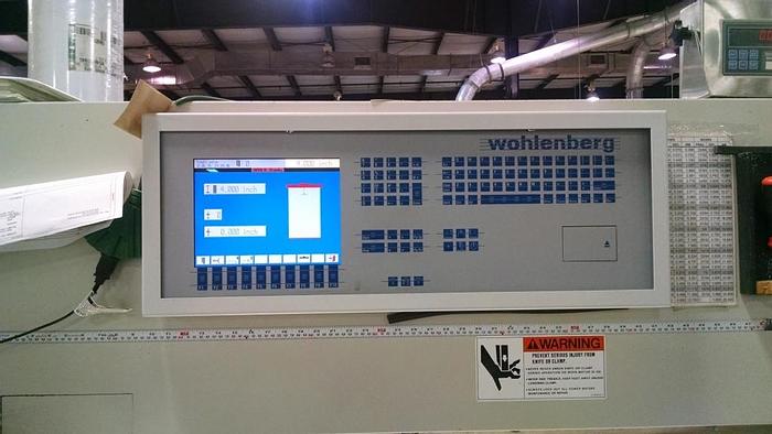 Used 61" (1.54M) WOHLENBERG MDL 155 CUT-TEC COMPLETE CUTTING SYSTEM