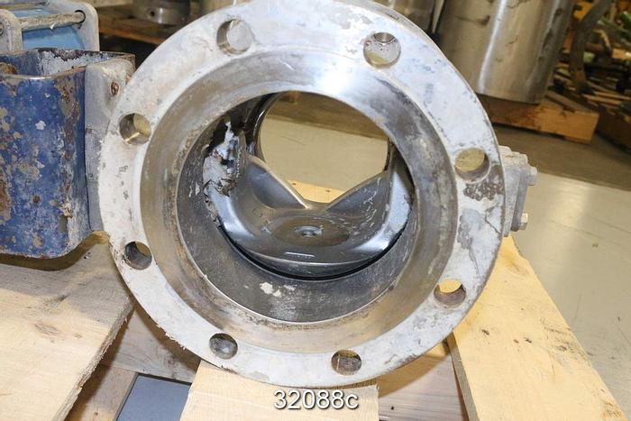 Used Neles Jamesbury R21CB06CCJL 6" V-Ball Control Valve #32088