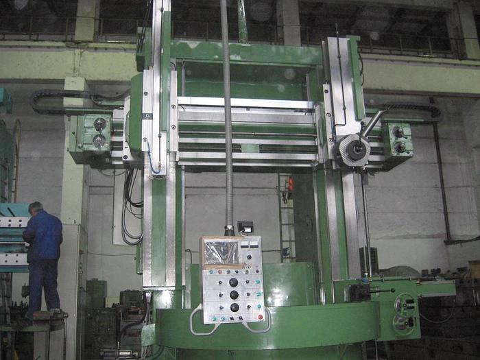 Double Column Vertical Lathe model SC 27 retrofitted