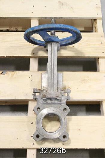 Used Velan 3" Hand Operated Knife Gate Valve #32726