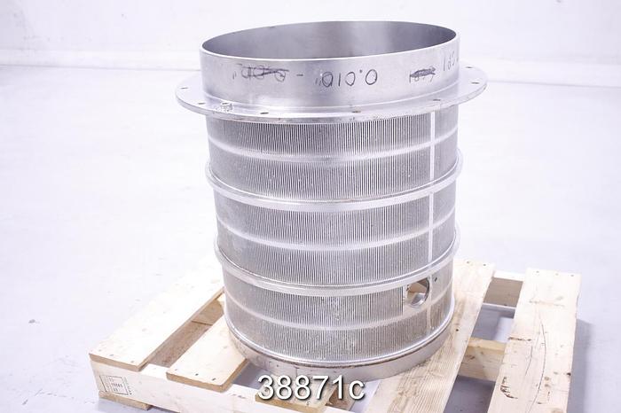 Used Impco Ingersoll Rand M110 Pressure Screen Basket, .010 Slots #38871