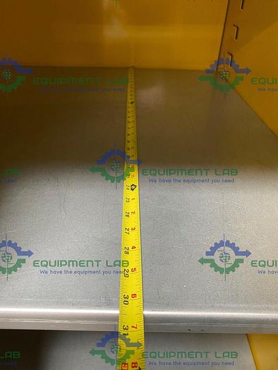 Used JustRite BS60 60 Gallon Flammable Cabinet 65"x 34"x 34" Manual Close