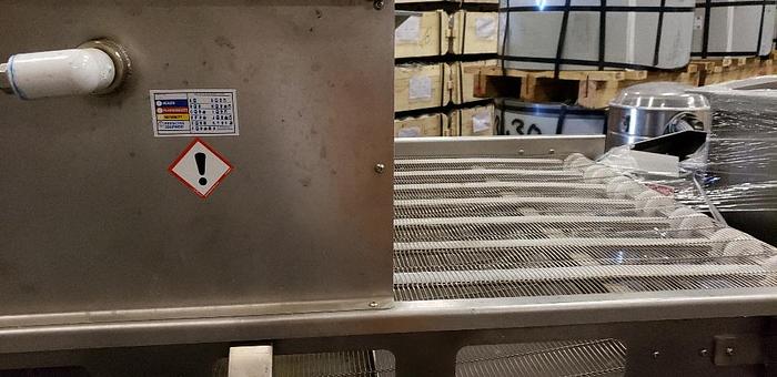 Used Washer, Belt, 42" x 100", Stainless Steel, Innotech, 2-Zone #5861449