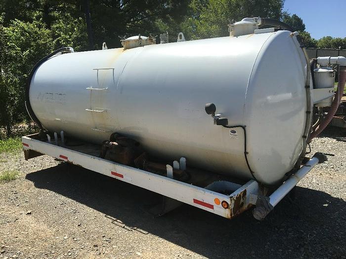 Used VACUUM TANK 110 BBL. HTE 2012 YR. VACUUM TANK OR 4,620 GALLON, GREAT CONDITION!