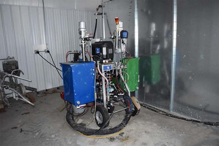 Used 2014 Col-Met Combination Spray Booth, Curing Oven & Paint Kitchen