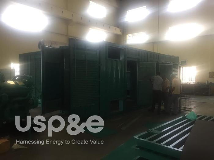 Used 1.8 MW New Cummins QSK60G4 Diesel Generator Sets