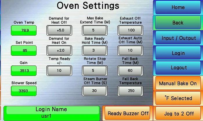 HIDDEN ---- NEW BELSHAW ADAMATIC MODEL OVEN-2010, ROTATING SINGLE RACK GAS OVEN